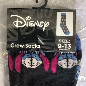 Disney Eeyore Crew Socks 9-13